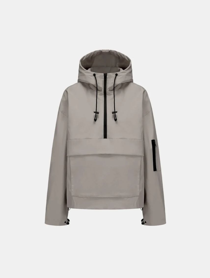 One Size Pink Forest Camo Short Oversized Rain Jacket (Copy) (Copy)