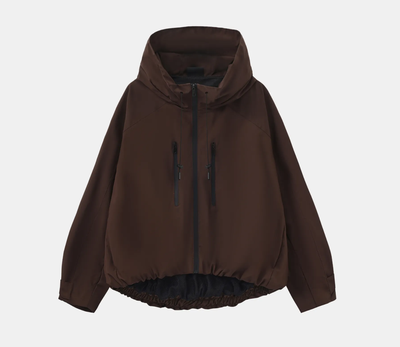 Classic Relaxed Fit Rain Hoodie