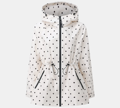 Gold-tone Belted Puffer Jacket