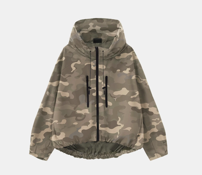 One Size Short Oversized Rain Jacket